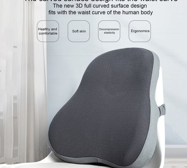 Memory Foam Lumbar Support Pillow