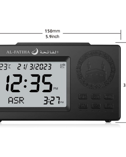 Azan Islamic Digital Table Clock FAJ-106