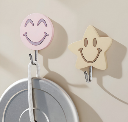 خطاف حائط متعدد الأغراض على شكل ابتسامة