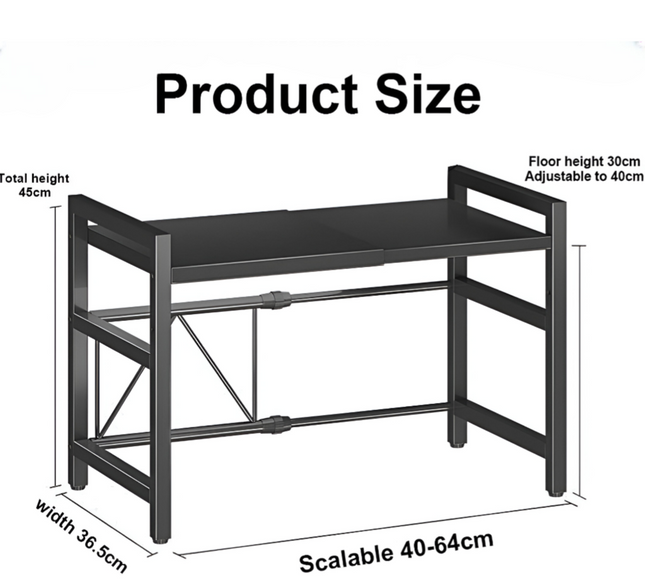 رف معدني للفرن
