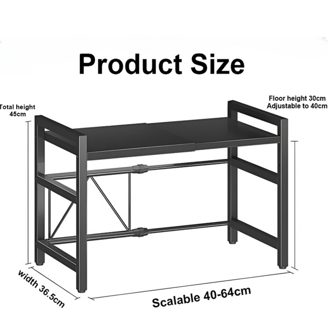 رف معدني للفرن