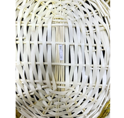 Gift Bamboo Hamper Basket Oval-shape