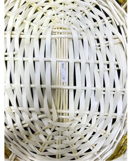 Gift Bamboo Hamper Basket Oval-shape
