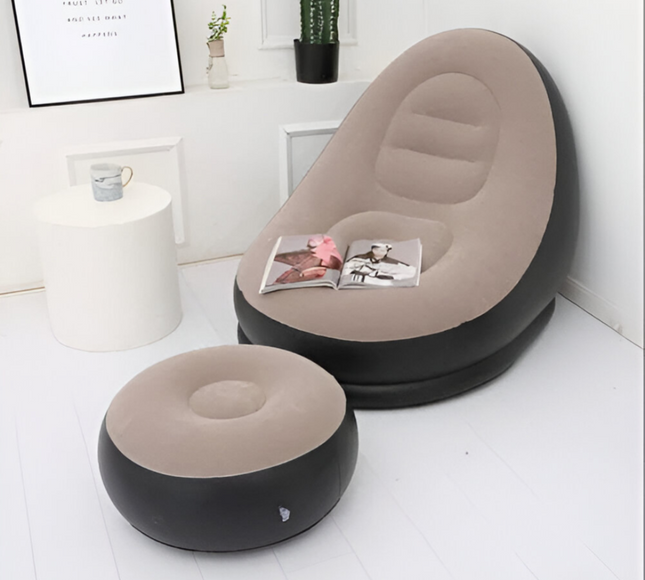 مجموعة كراسي قابلة للنفخ بالهواء المحمولة