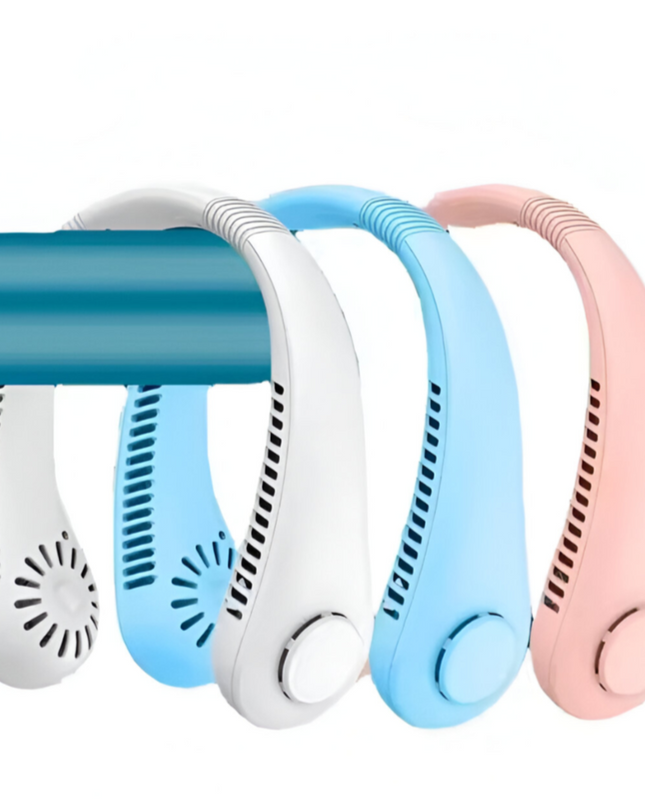 Mini Portable Air Cooling Bladeless Neck Fan