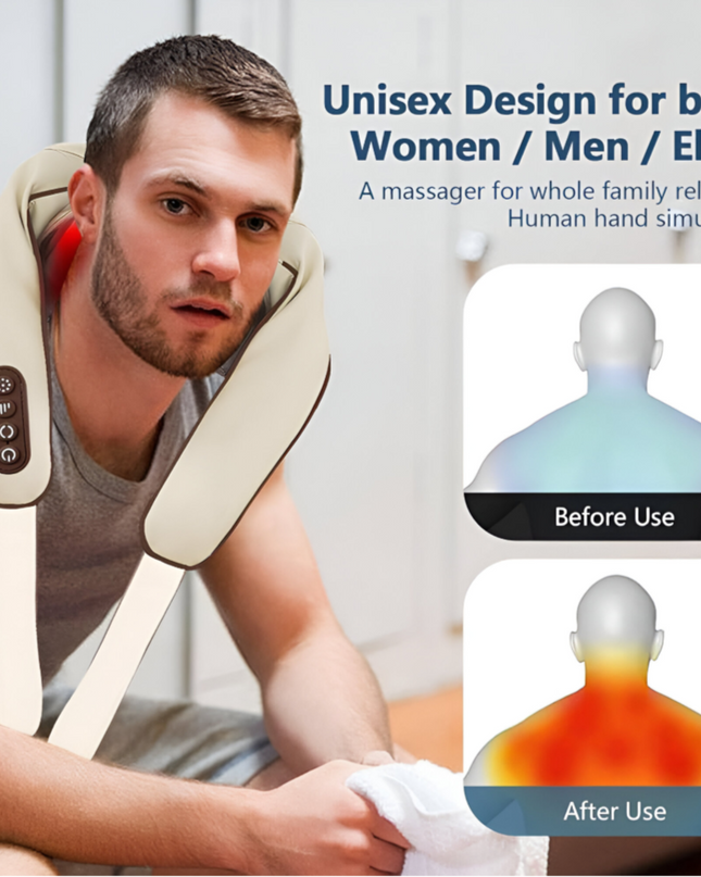 Neck Massager with Shoulder Massager
