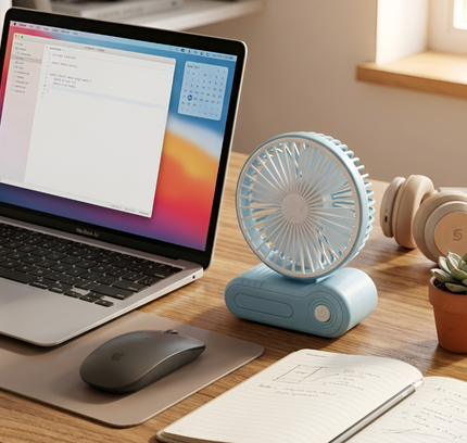 Portable Desk Mini Fan Rechargeable