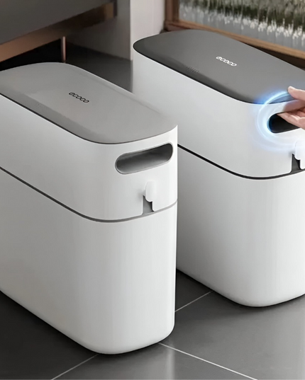 سلة المهملات الضيقة سعة 8 لتر