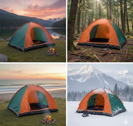 Outdoor Camping Tent Sinlge Door 2X2.5M