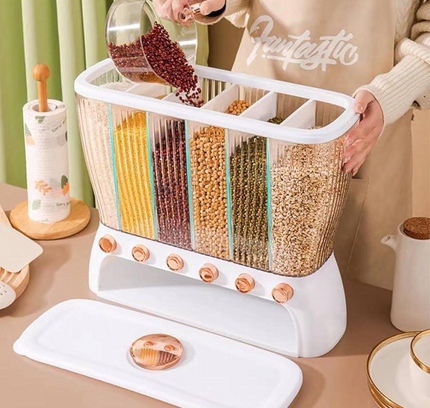 موزع حبوب بستة شبكات