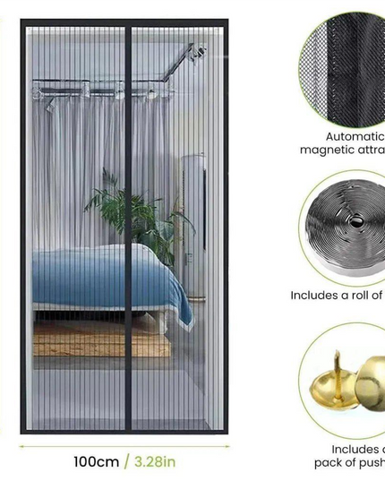 Magnetic Fly Net Door