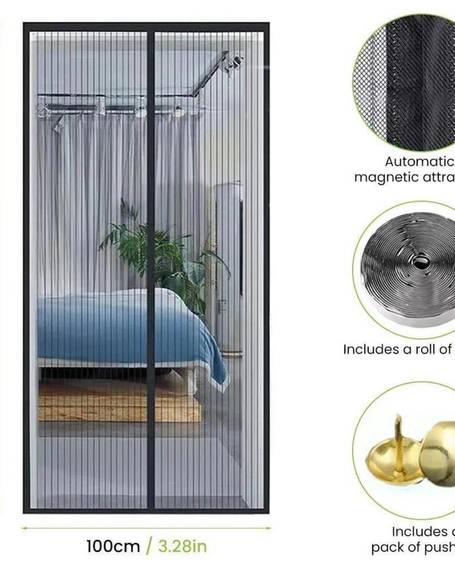 Magnetic Fly Net Door