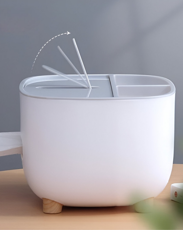 Multifunction Desktop Tissue Box
