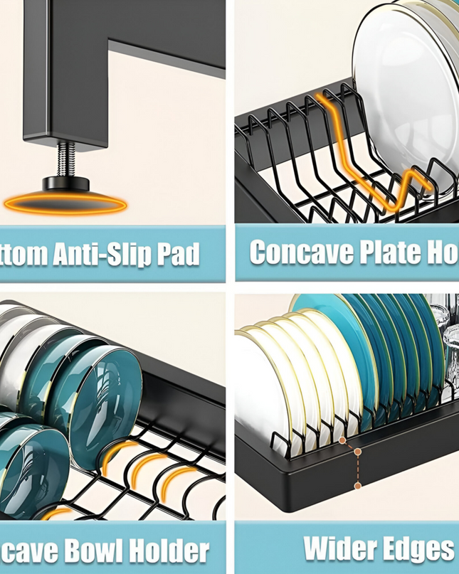 Kitchen Sink Rack Double