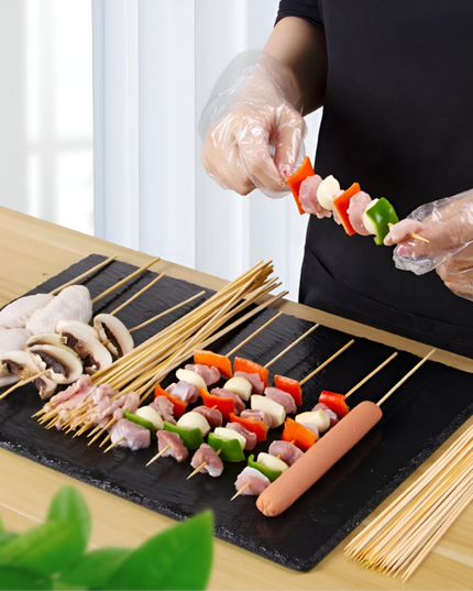 BBQ Bamboo Stick Wooden Skewers