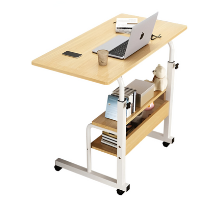 Laptop Stand Wooden Adjustable Shelve