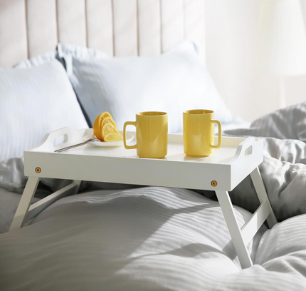 Foldable Bamboo Tray with Bed Table