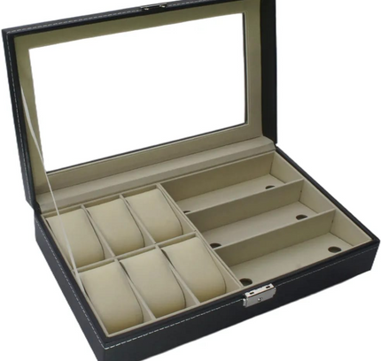 Watch Glasses Storage Box 6+3 Slots