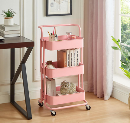 رف عربة تخزين 3 طبقات