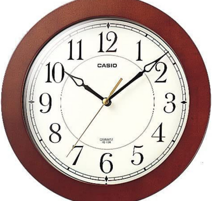 Casio Wall Analog Clock IQ126-5DF