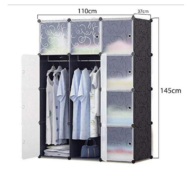 Diy Hanging Wardrobe 12 Door