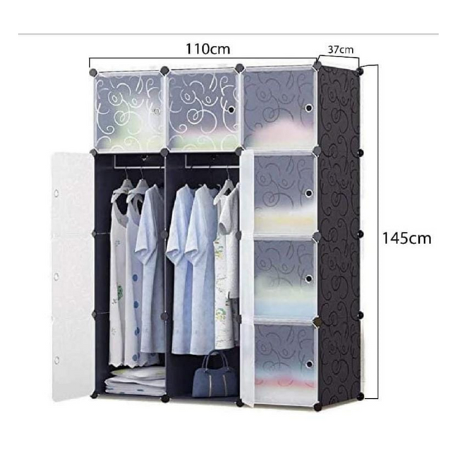 Diy Hanging Wardrobe 12 Door