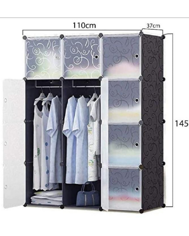 Diy Hanging Wardrobe 12 Door