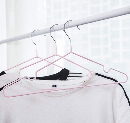 Clothes Hanger Metal 10 Pcs Set