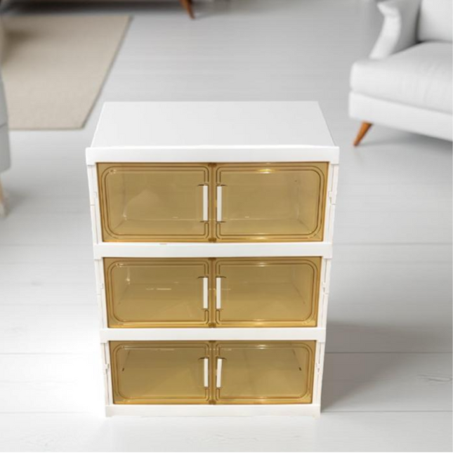 Telescopic Shoe Rack 2 Column 3 Layer