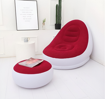 Portable Air Inflatable Chair Set