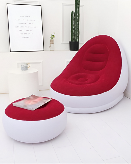 Portable Air Inflatable Chair Set