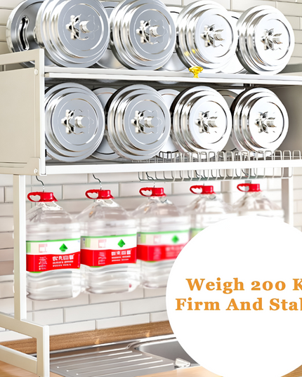 Kitchen Sink Rack With Door