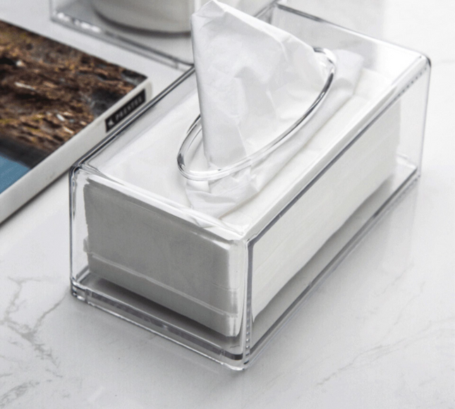 JIiham Acrylic Tissue Box