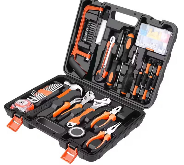 Household Hardware Tool Set Box 46 Pcs