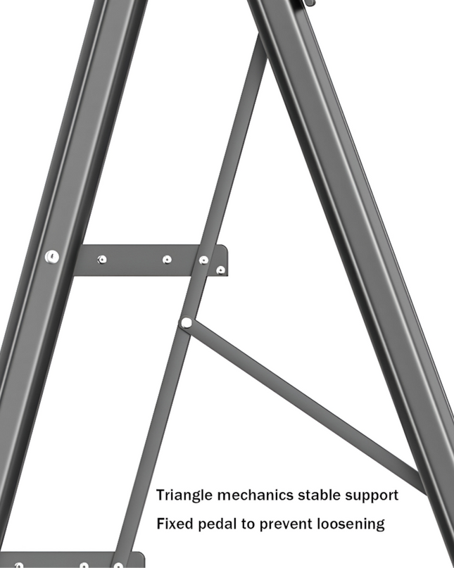 Household Ladder Aluminum Folding 3Step Ladder