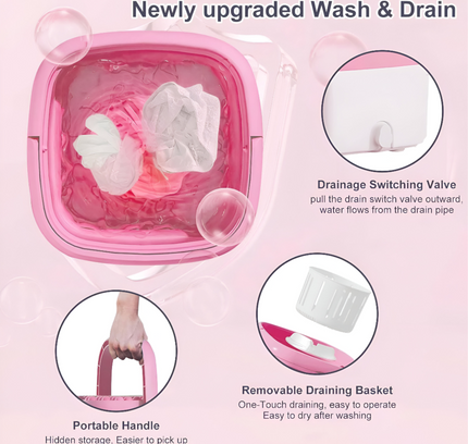 Mini Foldable Washing Machine