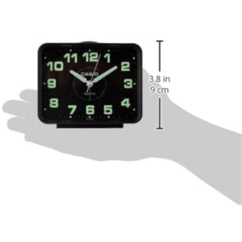 Casio Analog Table Clock Tq-218-1Df Black