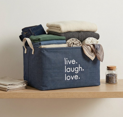 Fabric Storage Organizer Box