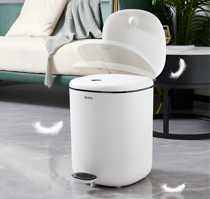 سلة مهملات دواسة سعة 7 لتر