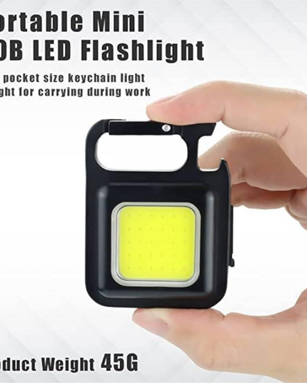 Mini Rechargeable Led Light with Key Chain