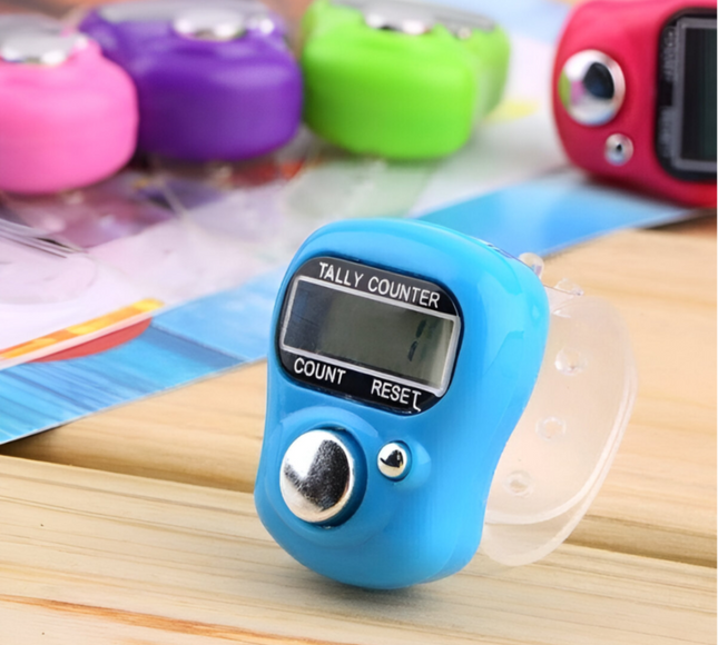 عداد الأصابع الرقمي LCD