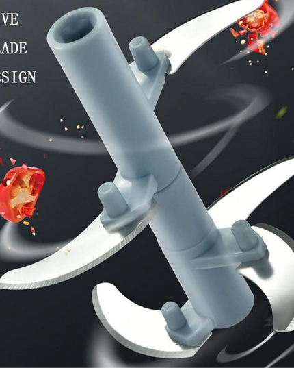 Easy Spin Cutter Vegetable Chopper