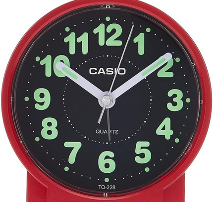 Casio Analog Beep Alarm Table Clock Tq-228-4Df