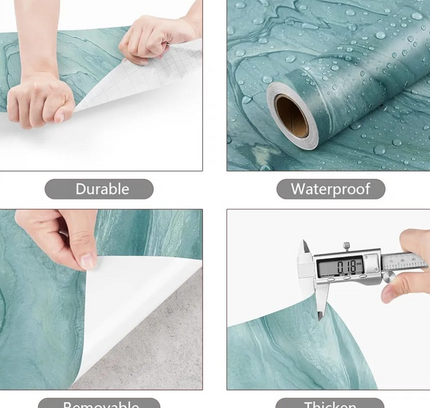 Self-Adhesive Pvc 3D Wall Sticker 10M