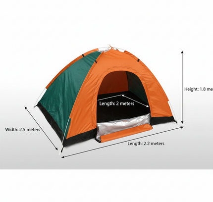Outdoor Camping Tent Sinlge Door 2X2.5M