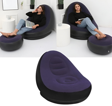 Portable Air Inflatable Chair Set