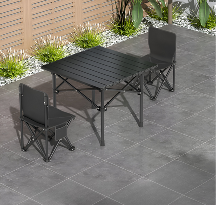Foldable Camping Table With 2 Chair Set LB-20827