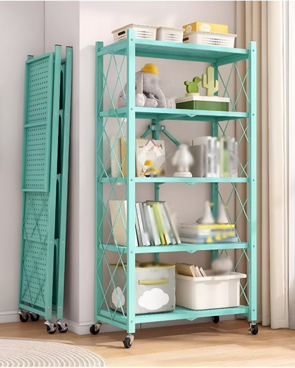 Foldable Kitchen Storage Rack 5 Layer