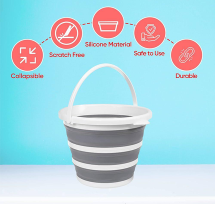 Foldable Bucket with Handle