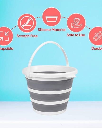 Foldable Bucket with Handle